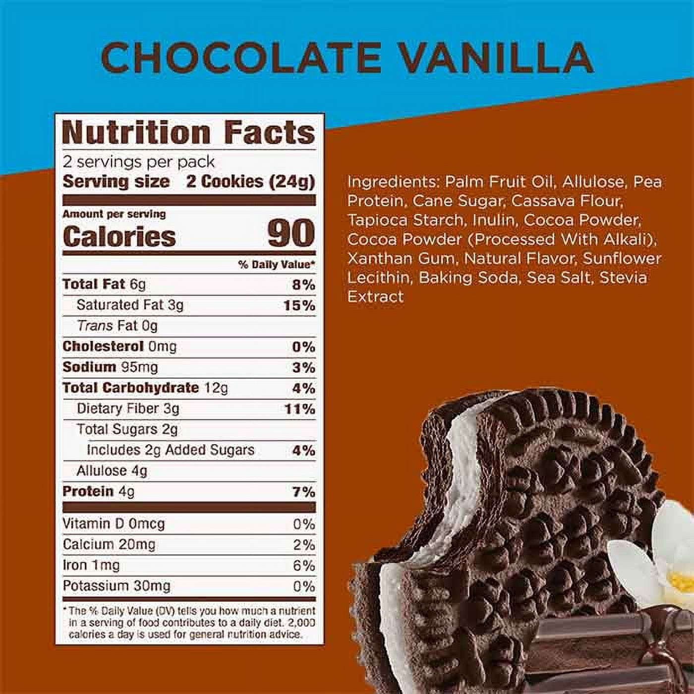 Sandwich Cookie Choco Vanilla 4 (Pack of 20)