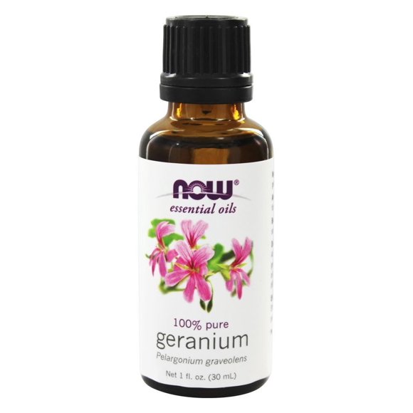 NOW Foods - 100% Essential Oil Geranium - 1 fl. oz.