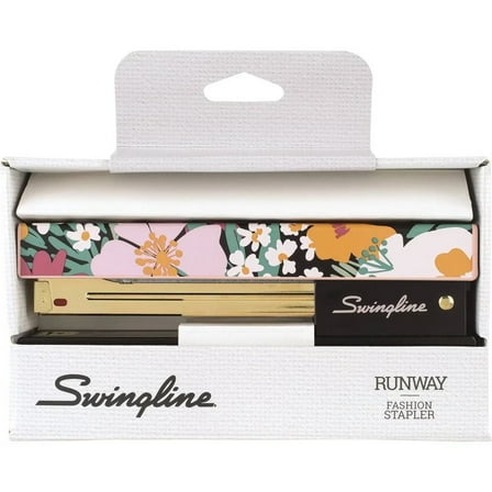 Swingline Runway Fashion Floral Stapler - Staples 20 Sheets, Holds 210 Staples