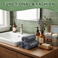 thumbnail image 6 of BlinkLLX 10 Pack Makeup Towels Gray Makeup Washcloths for Face Classic Soft Microfiber Remover Cloth 13x13 Inch Quick Dry Face Towels for Cleansing Hand, 6 of 7