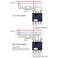 thumbnail image 4 of AC Contactor 32A 3 Pole 3 Phase 50HZ Coil Normally Open Industrial Electric Power Contactor 35mm DIN Rail Mounting, 4 of 8