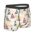 thumbnail image 2 of KLL Reto Marine Nautical Men's Cotton Boxer Briefs Underwear-Small, 2 of 8