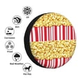thumbnail image 5 of Spare Tire Cover, Popcorn Wheel Cover Tire Covers for Trailers Car Truck Camper Universal Tire Covering Fits Diameter 17 inch, 5 of 7