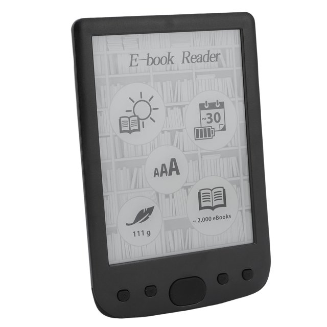 E Book Reader,6 Inch Ink Screen EPaper Reader,Portable Electronic Book Reader with Protective Case