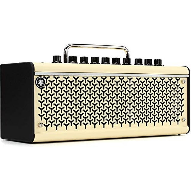 Yamaha THR10II Escritorio inalámbrico 15 amplificadores de guitarra y 8 efectos y batería recargable, habilitado para Bluetooth, color estándar WL