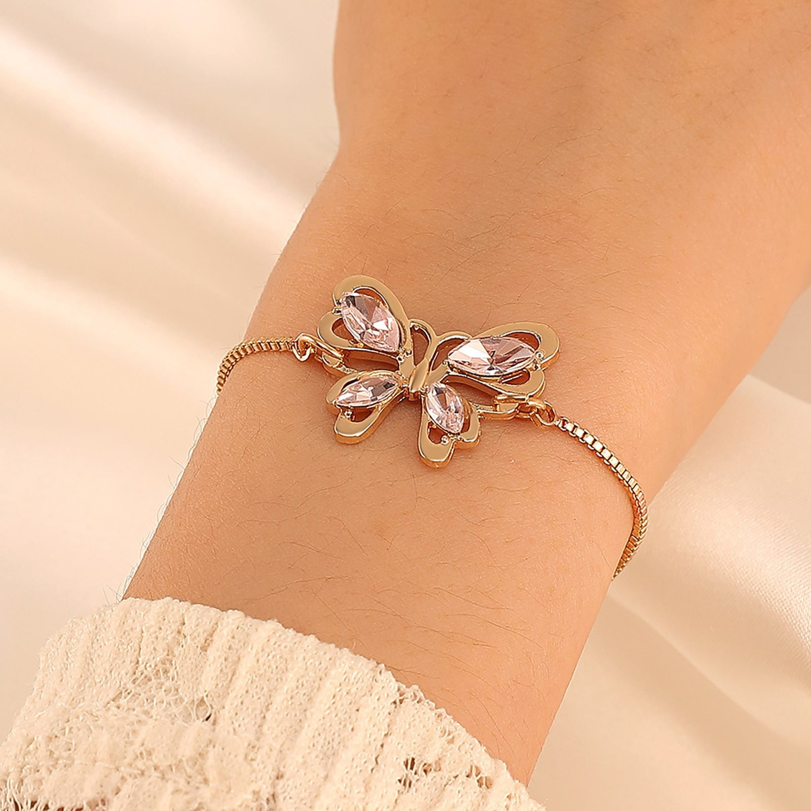 Mahi Heart and Butterfly Bracelet