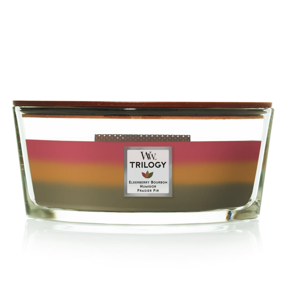 WoodWick Trilogy Hearthside Ellipse Candle