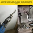 thumbnail image 5 of yeacher Steel Square Tenon Drilling Bracket for Hand and Table Drills - Multifunctional Conversion Tool for Woodworking and Furniture Making, 5 of 5