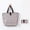Brown, variant on Kokovifyves Home Items Clearance Sale Portable Oxford Cloth Shopping Bag 600D Waterproof Foldable Portable Oxford Cloth Bag