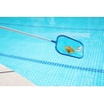 thumbnail image 3 of Skimmer para piscina de grado económico con poste resistente incluido para piscinas elevadas y enterradas, bolsa de malla fina que elimina todos los desechos, 3 of 5