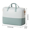 thumbnail image 3 of Cheap Multifunctional Storage Bag, Pillow Bags Moving Storage Bins, Storage Containers Clothes, Dormitory Clothes Quilt Bag Green-L, 3 of 5