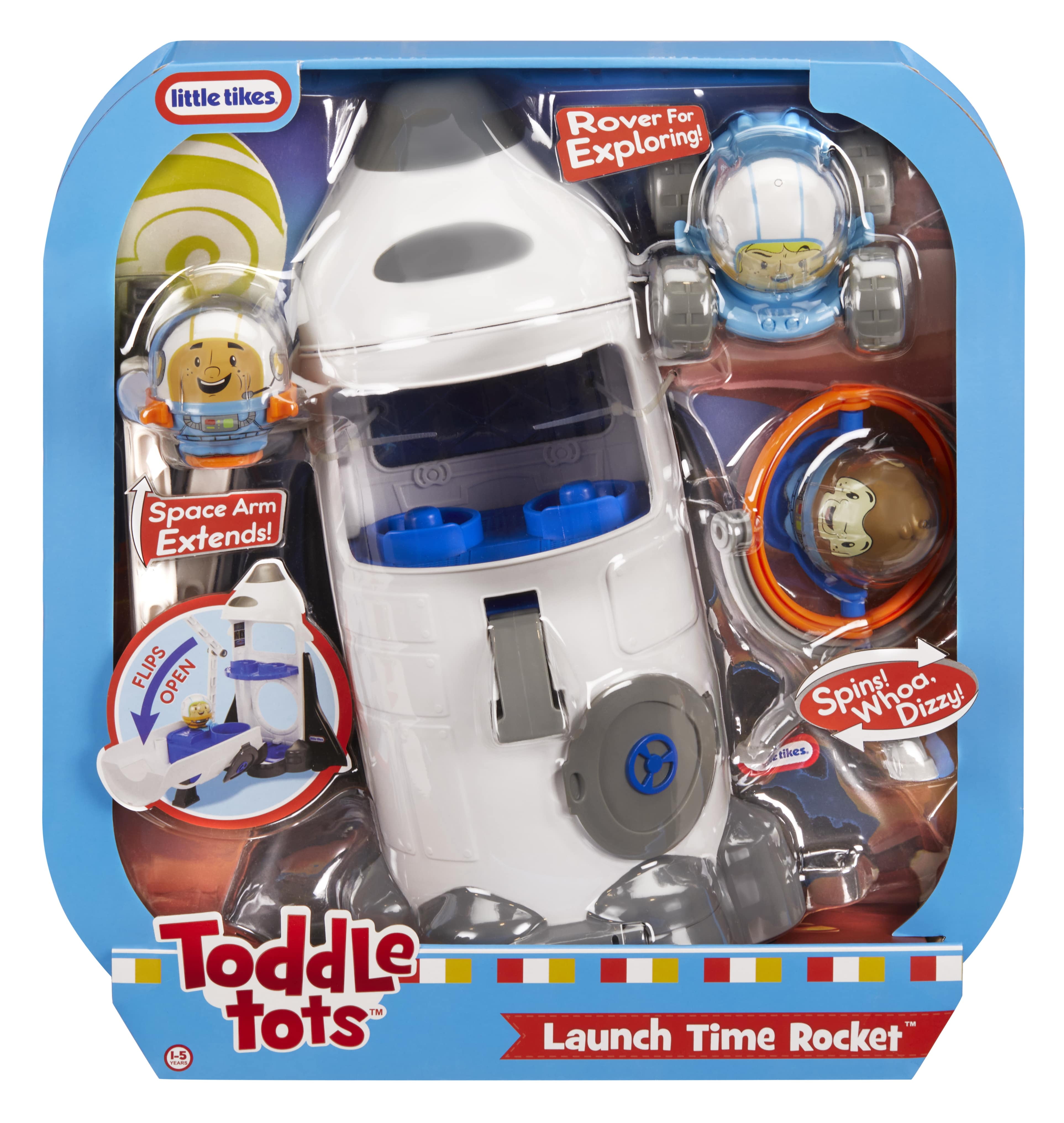 Little⭐︎ Tikes Toddle Rocket Playset | Action figure assortments for