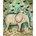 thumbnail image 2 of Verhoeven, Judy 12x14 Gold Ornate Wood Framed with Double Matting Museum Art Print Titled - Kiss for Srini, 2 of 4