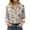 Beige, variant on Women's Satin Long Sleeve Shirt Women's Retro Flower Casual Printed Shirt Shirts for Women