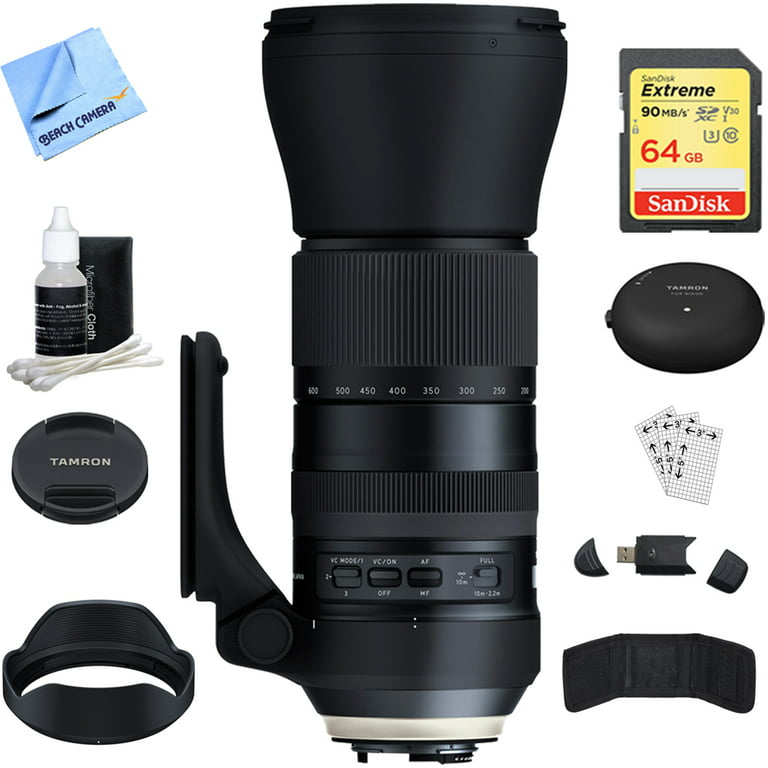 Tamron SP 150-600mm F/5-6.3 Di VC USD G2 Zoom Lens for Nikon
