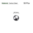 thumbnail image 2 of Unique Bargains Billes de Précision pour Roulements en Acier au Carbone 10 mm pour Réparation Bricolage, Lot de 50, 2 of 5