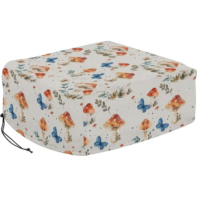 Mushroom Butterfly RV Air Conditioner Cover Heavy-Duty RV Air Conditioner Winter Cover Universal Camper Accessories for Trailers Easy to Install