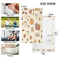 thumbnail image 6 of Yayeee 100% Cotton Hand Towels for Bathroom 16" x 28" Soft Absorbent Kitchen Towel, Fall Beige Pumpkin, 6 of 7