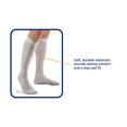 thumbnail image 4 of FUTURO Anti-Embolism Stockings, Knee Length, Closed Toe, Medium, Regular, White, 4 of 7