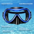 thumbnail image 2 of GKV 180° Panoramic Anti-Fog Snorkel Mask Set – Dry Top Snorkel with Tempered Glass, Leakproof Adult Gear for Snorkeling & Beach Trips, 2 of 7