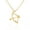 Gold, variant on Fashionable Bow and Arrows Necklace Gothic Style Collar Chain Archery Neckchain For Valentine's Day Gift