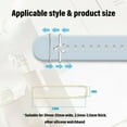 thumbnail image 3 of Decoration Trinkets Compatible with Apple Watch Bands 9 8 7 6 5 4 3 2 1 SE Ultra Charms Bands Loops Decorations Diamond Metal Decorative for 20mm 22mm for Samsung Galaxy 6 5 4, 3 of 8