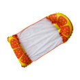 thumbnail image 2 of S SERENABLE Inflatable Pool Float Hammock Water Hammock Lounge for Vacation Relax Summer Grapefruit, 2 of 9