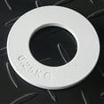 thumbnail image 3 of 2X Fractional Weights Fractional Weights Mini Weight Plates Strength Training Plates Accurate Accessory White 0.25Kg, 3 of 7
