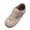 Khaki, variant on GiLiling Girls Flats Dress Shoes, Girls Mary Jane Flats, Closed Toe Shoes with Pearl Rhinestone Decor, Hook-and-Loop Strap Footwear for Casual and Formal Occasions (Black, 4-4.5 Years)