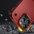 thumbnail image 2 of Kickstand Case Compatible with Apple iPhone 14 Pro (6.1") Hybrid Stand Military Grade Anti Drop Protection Built-in Kickstand Hard PC TPU Armor Cover [ Red ], 2 of 2