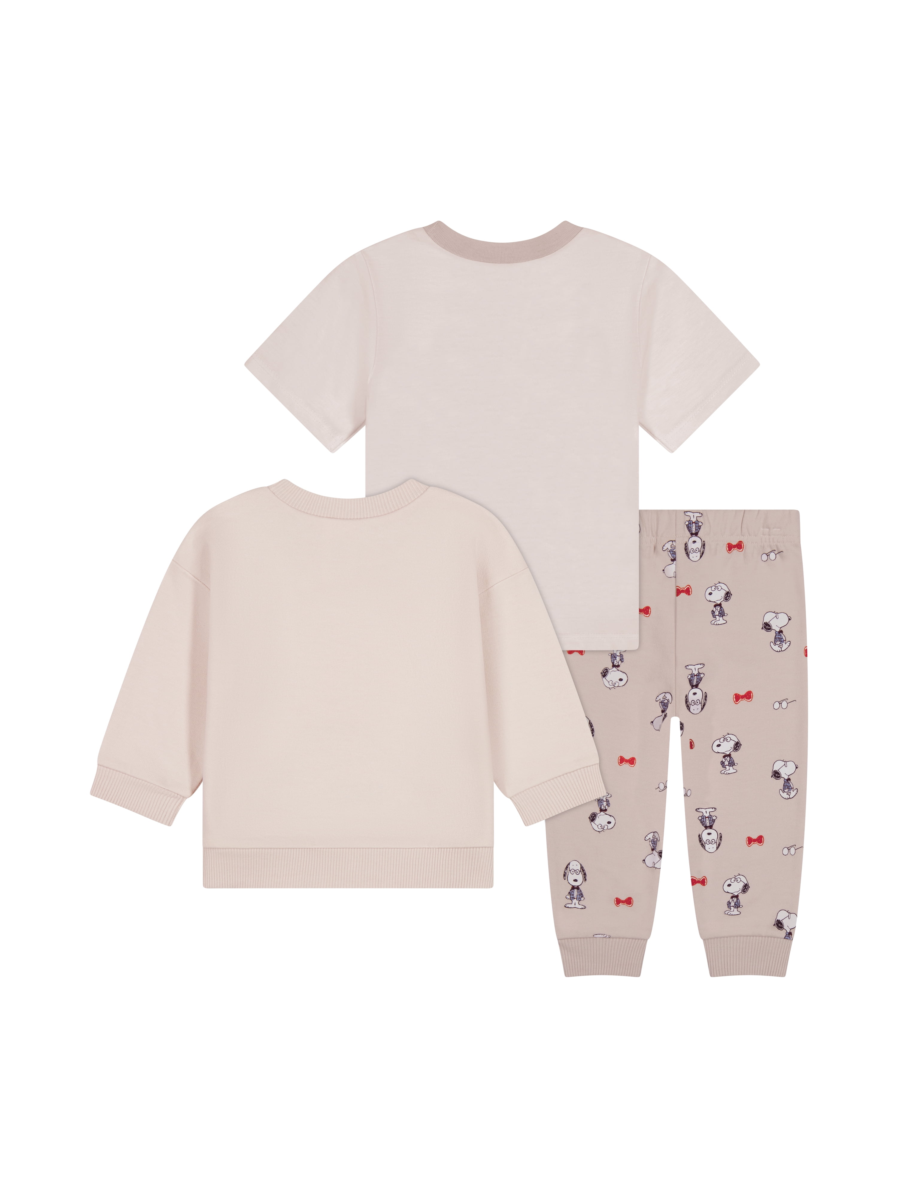 Baby Boy Snoopy Jogger, 3-Pack, Sizes 0-24 Months
