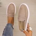 thumbnail image 2 of hopeusnice Women's Shoes Flat Heel High Quality Material For Lasting Use For Daily Commute And Leisure Activities Khaki 39, 2 of 9
