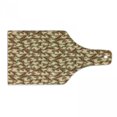 thumbnail image 1 of Mushroom Cutting Board, Organic Food Porcini Mushroom with Vintage Grunge Display Harvest Farmland, Tempered Glass Cutting and Serving Board, Wine Bottle Shape, Cocoa Brown Beige, by Ambesonne, 1 of 1