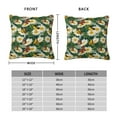 thumbnail image 2 of Yiaed Sunflowers And Butterflies Print Pillow Covers Super Soft Decorative Square Throw Pillow Covers Case Cushion Covers for Sofa Couch Bedroom Car Decor（No pillow core）-18"x18", 2 of 7