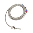 thumbnail image 4 of Thermocouple, Wide Range Applications Stainless Steel Temperature Sensor Durable Strong Anti Interference Strict High Temperature Testing For Chemical Industry ANGGREK FB1111, 4 of 8