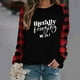thumbnail image 1 of Pntutb Mujer Casual Sexy Moda Impresión Manga Larga Cuello Redondo Fruncido Pullover Blusa tops Pntutb Pntutb-3230, 1 of 1