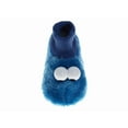 thumbnail image 5 of Sesame Street Kids Curious Cookie Monster Dual Sizes Slippers. (Toddler Little Kids)Blue, Size: 7-8, 5 of 9