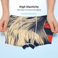 thumbnail image 3 of Yiaed American Bald Eagle A Print Boys' Boxer Briefs Cotton Casual Stretch Comfort Boys Boxers - Kids Boxer Briefs Underwear for Boys (6-18)-X-Small, 3 of 5