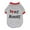 Gray, variant on Fymall Pet Dog Winter Warm Raglan Sleeve Fleece Sweater For Small Medium Dogs