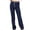 Navy, variant on Utoimkio Toddler Girls Straight Leg Trousers Casual Loose Lounge Pants