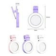 thumbnail image 5 of Joernso LED Selfie Ring Light 180-Degree Rotatable Design Super Bright 3 Modes Rechargeable Phone Magnetic Selfie Light Makeup Fill Light with Mirror, 5 of 7
