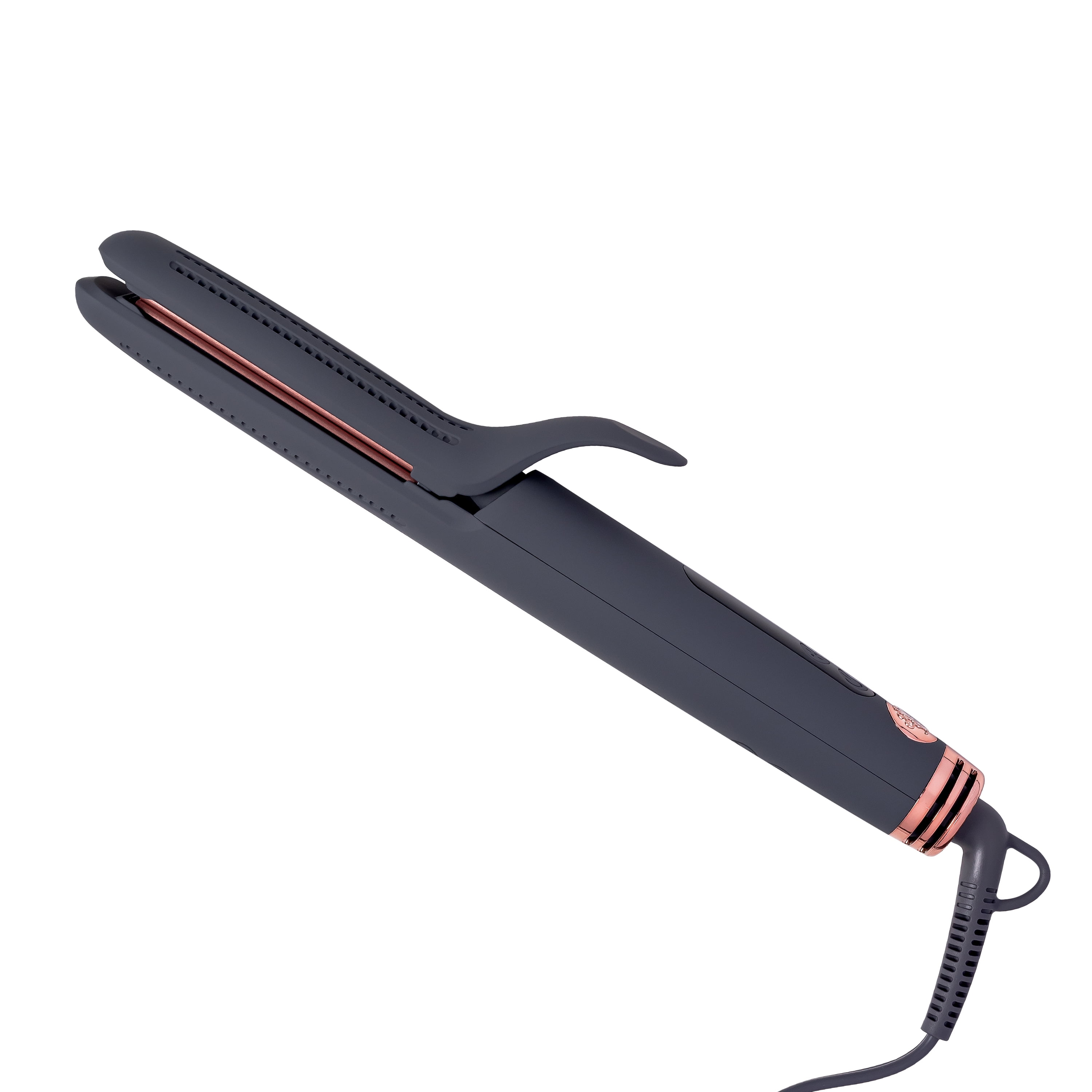 Hairitage Go With The Flow 2-in-1 Titanium Flat Iron Hair Straightener & Curling  Iron Styling Tool 