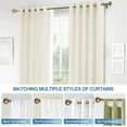 thumbnail image 5 of Urbanest Single Curtain Rod with 16 Clip Rings & Decorative Ball Finials – Classic Metal Window Drapery Rod Set, Heavy-Duty & Adjustable, 5/8" Diameter, 48" to 84", Antique Gold, 5 of 7