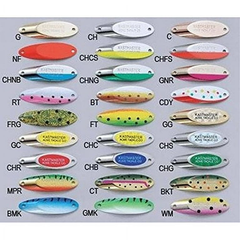 Acme Kastmaster Fishing Lure - Precision Machined Brass For Fresh & Saltwater, Ultimate Casting Spoon