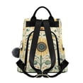 thumbnail image 2 of FORMRS Women's Travel Backpack Purse Anti-Theft Hidden Pockets Casual Shoulder Bag, Floral Birds Pattern, 2 of 7