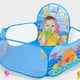 thumbnail image 4 of Cartoon Playpen for Baby Kids Indoor Basketball Hoop Sport Activity Playtent Toy Ball Pit Toddler PlayPool Education Toy Orange, 4 of 4