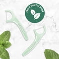 thumbnail image 5 of Plackers Micro hilo dental de 12 unidades con estuche de viaje, color menta, paquete de 4, 5 of 5