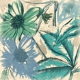 thumbnail image 2 of Grey, Jace 20x20 White Modern Wood Framed Museum Art Print Titled - Sketch flowers, 2 of 4
