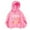 Pink, variant on Toddler Girl's Graphic Hoodie Long Sleeve Hooded Sweatshirt Fun Graphic Print Hoodie Pullover Hooded Sweatshirt with No Pocket Fall Pullovers Size 3-4T,Black