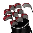 thumbnail image 3 of Funda para cabeza de golf shamjiam 10 Unids Anti Scratch Protection Sleeve Rojo, 3 of 9